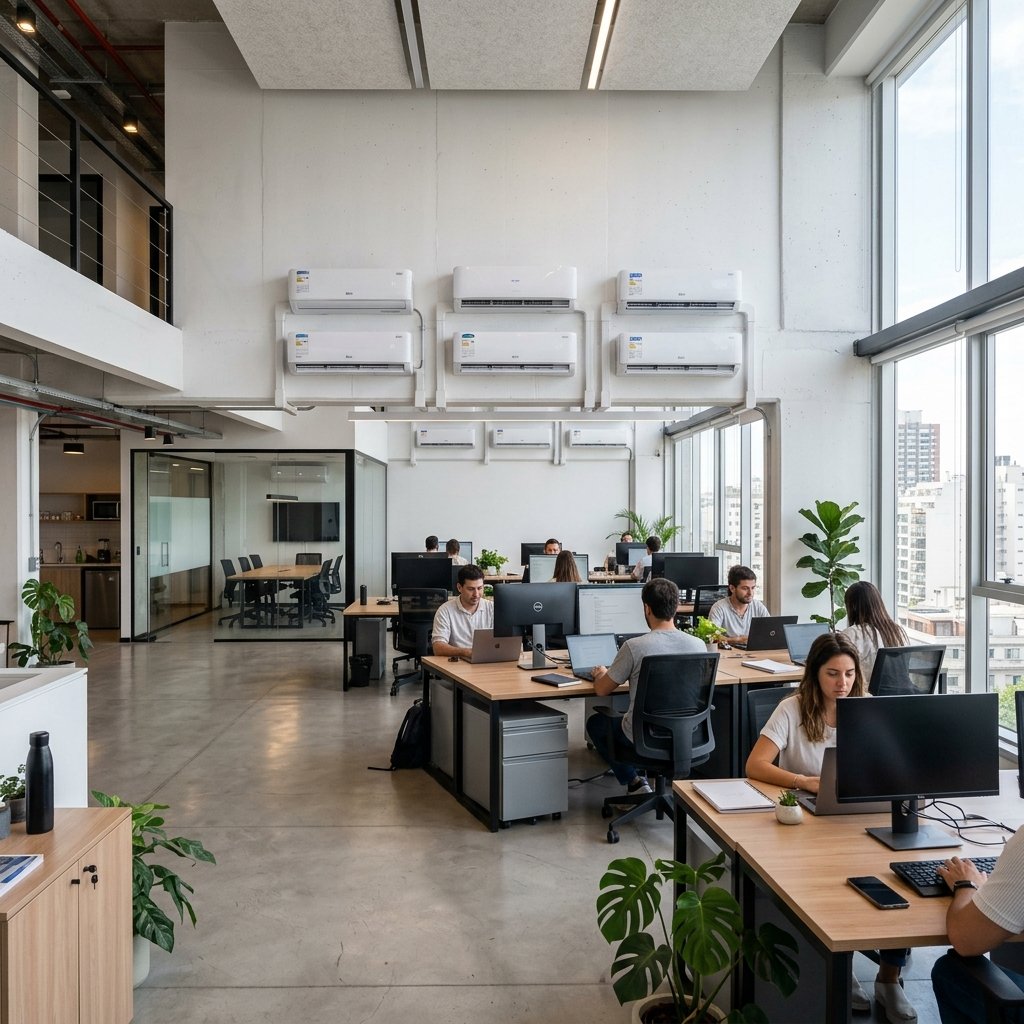 Instalación comercial - Aurion Climatización