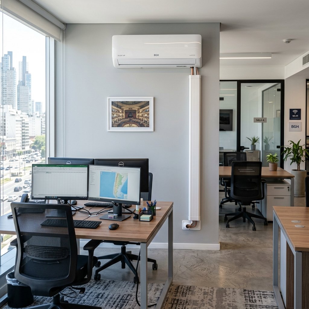 Climatización comercial de oficina - Aurion Climatización